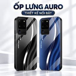 Ốp Lưng Kính Auro cho SAMSUNG GALAXY S20 ULTRA –Sáng Bóng - Sang Trọng - Viền Dẻo - Họa Tiết Good Luck 1