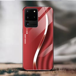 Ốp Lưng Kính Auro cho SAMSUNG GALAXY S20 ULTRA –Sáng Bóng - Sang Trọng - Viền Dẻo - Họa Tiết Good Luck 2