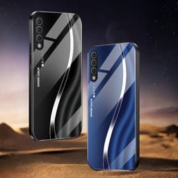 Ốp Lưng Kính Auro cho SAMSUNG A90 5G –Sáng Bóng - Sang Trọng - Viền Dẻo - Họa Tiết Good Luck 3