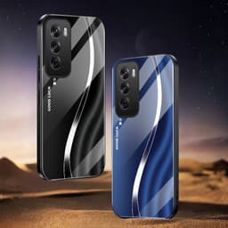 Ốp Lưng Kính Auro cho OPPO RENO12 5G/ RENO12 PRO 5G –Sáng Bóng - Sang Trọng - Viền Dẻo - Họa Tiết Good Luck 3