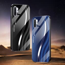 Ốp Lưng Kính Auro cho SAMSUNG GALAXY NOTE 10 PLUS –Sáng Bóng - Sang Trọng - Viền Dẻo - Họa Tiết Good Luck 3
