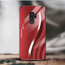 Ốp Lưng Kính Auro cho SAMSUNG GALAXY S9 PLUS  –Sáng Bóng - Sang Trọng - Viền Dẻo - Họa Tiết Good Luck 2