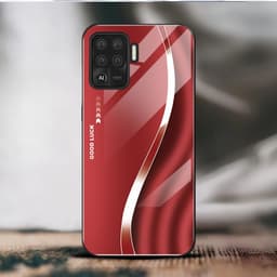 Ốp Lưng Kính Auro cho OPPO A94 –Sáng Bóng - Sang Trọng - Viền Dẻo - Họa Tiết Good Luck 2