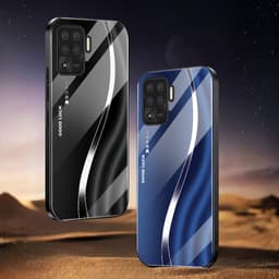 Ốp Lưng Kính Auro cho OPPO A94 –Sáng Bóng - Sang Trọng - Viền Dẻo - Họa Tiết Good Luck 3