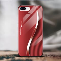 Ốp Lưng Kính Auro cho IPHONE 7 PLUS/ 8 PLUS –Sáng Bóng - Sang Trọng - Viền Dẻo - Họa Tiết Good Luck 2
