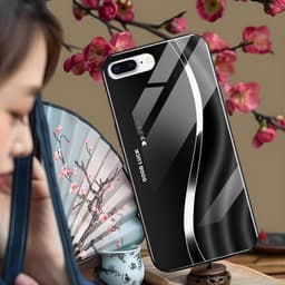 Ốp Lưng Kính Auro cho IPHONE 7 PLUS/ 8 PLUS –Sáng Bóng - Sang Trọng - Viền Dẻo - Họa Tiết Good Luck 4