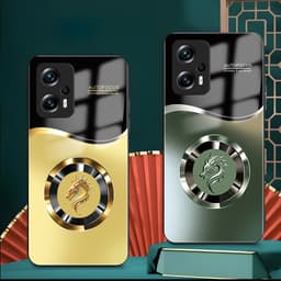 Ốp Lưng Kính Auro cho XIAOMI REDMI NOTE 11T PRO/ POCO X4 GT –Sáng Bóng - Sang Trọng - Viền Dẻo - Họa Tiết Good Luck 5