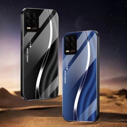 Ốp Lưng Kính Auro cho REALME 8/ REALME 8 PRO –Sáng Bóng - Sang Trọng - Viền Dẻo - Họa Tiết Good Luck 3