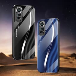 Ốp Lưng Kính Auro cho XIAOMI REDMI NOTE 11S/ NOTE 11 PRO –Sáng Bóng - Sang Trọng - Viền Dẻo - Họa Tiết Good Luck 3