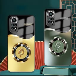 Ốp Lưng Kính Auro cho XIAOMI REDMI NOTE 11S/ NOTE 11 PRO –Sáng Bóng - Sang Trọng - Viền Dẻo - Họa Tiết Good Luck 5