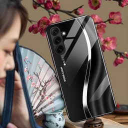 Ốp Lưng Kính Auro cho SAMSUNG GALAXY A14 / A24/ A34/ A54 –Sáng Bóng - Sang Trọng - Viền Dẻo - Họa Tiết Good Luck 4