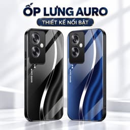 Ốp Lưng Kính Auro cho OPPO A79 5G –Sáng Bóng - Sang Trọng - Viền Dẻo - Họa Tiết Good Luck 1