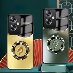 Ốp Lưng Kính Auro cho OPPO A79 5G –Sáng Bóng - Sang Trọng - Viền Dẻo - Họa Tiết Good Luck 5