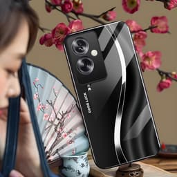Ốp Lưng Kính Auro cho OPPO A79 5G –Sáng Bóng - Sang Trọng - Viền Dẻo - Họa Tiết Good Luck 4