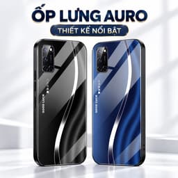 Ốp Lưng Kính Auro cho OPPO A52/ A92 –Sáng Bóng - Sang Trọng - Viền Dẻo - Họa Tiết Good Luck 1