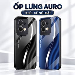 Ốp Lưng Kính Auro cho OPPO RENO 8 5G/ RENO 8 PRO 5G –Sáng Bóng - Sang Trọng - Viền Dẻo - Họa Tiết Good Luck 1