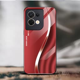 Ốp Lưng Kính Auro cho OPPO RENO 8 5G/ RENO 8 PRO 5G –Sáng Bóng - Sang Trọng - Viền Dẻo - Họa Tiết Good Luck 2