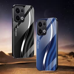 Ốp Lưng Kính Auro cho OPPO RENO13 5G/ RENO 13 PRO 5G –Sáng Bóng - Sang Trọng - Viền Dẻo - Họa Tiết Good Luck 3