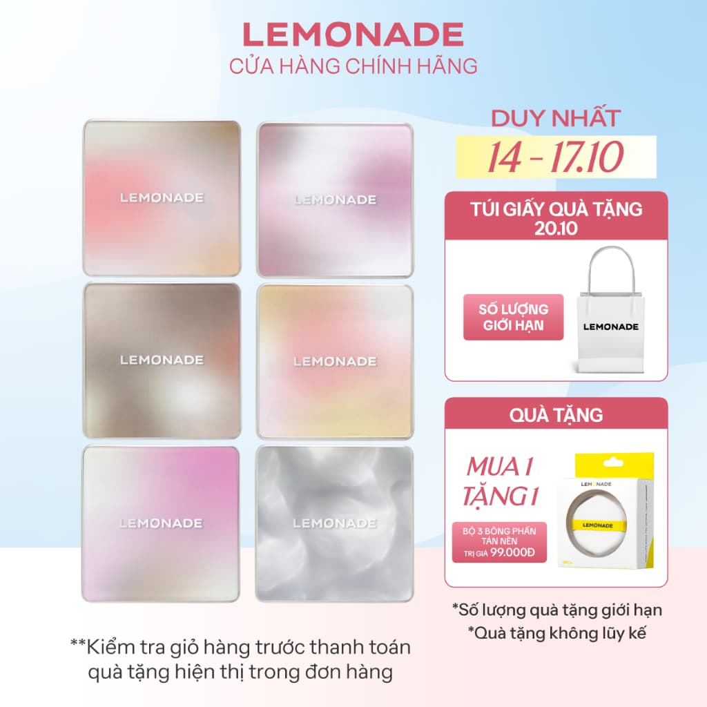 Bảng phấn mắt đa năng Lemonade Aesthetic Multi-task Palette 10.8g