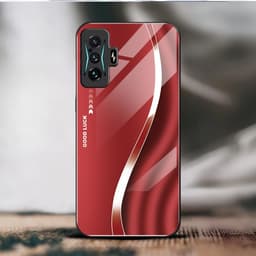 Ốp Lưng Kính Auro cho XIAOMI REDMI K50 GAMING –Sáng Bóng - Sang Trọng - Viền Dẻo - Họa Tiết Good Luck 2