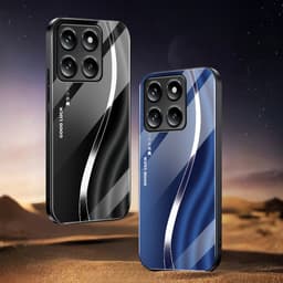 Ốp Lưng Kính Auro cho XIAOMI MI 14 PRO –Sáng Bóng - Sang Trọng - Viền Dẻo - Họa Tiết Good Luck 3