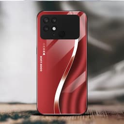 Ốp Lưng Kính Auro cho POCO C40 –Sáng Bóng - Sang Trọng - Viền Dẻo - Họa Tiết Good Luck 2