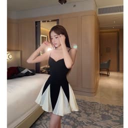 ChouChou ĐẦM DÂY PHA XẾP XOÈ THỜI TRANG THIẾT KẾ 1