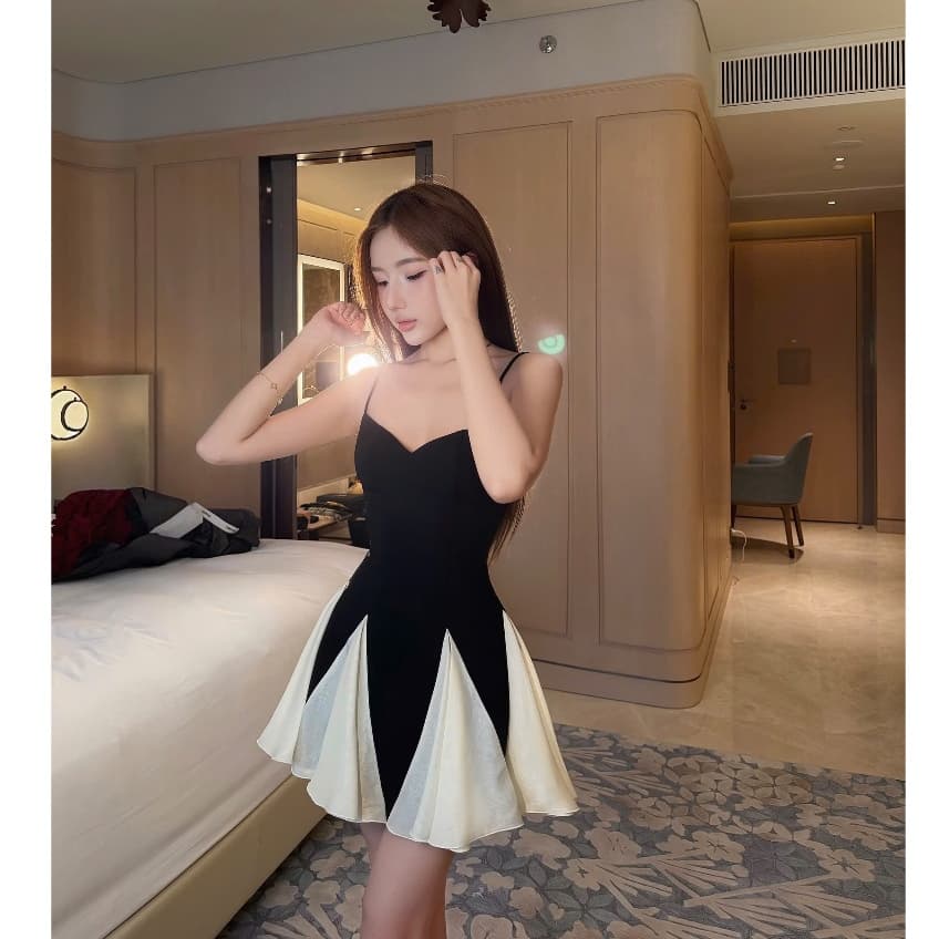 ChouChou ĐẦM DÂY PHA XẾP XOÈ THỜI TRANG THIẾT KẾ