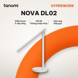 Đèn bàn HyperWork Nova DL02 1000 lumen CRI 95 3 chế độ màu Không ánh sáng xanh Gấp gọn Trắng đèn chống cận 1