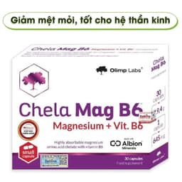 Chela-Mag B6 (Hộp 30 viên)  bổ sung Magie,Vitamin B6 hỗ trợ giảm mệt mỏi tốt cho mẹ bầu và sau sinh> BUN BUN SHOP 20 4