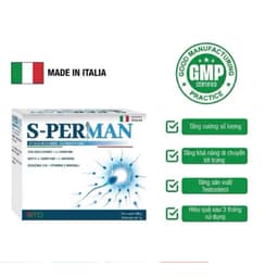 S-PERMAN (Hộp 20 gói x 5 g) BỔ TINH TRÙNG ,TĂNG CHẤT LƯỢNG TINH TRÙNG, CẢI THIỆN SỨC KHOẺ NAM GIỚI> BUN BUN SHOP 20 5