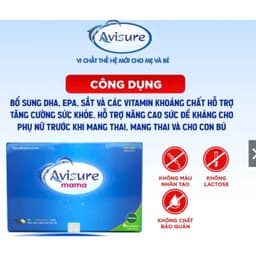 Avisure Mama  Hộp 60 Viên Vitamin Tổng Hợp Cho Bà Bầu.Bổ Sung DHA ,Acid Folic Vitamin  Các Khoáng Chất> BUN BUN SHOP 20 4