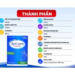 Avisure Mama  Hộp 60 Viên Vitamin Tổng Hợp Cho Bà Bầu.Bổ Sung DHA ,Acid Folic Vitamin  Các Khoáng Chất> BUN BUN SHOP 20 5