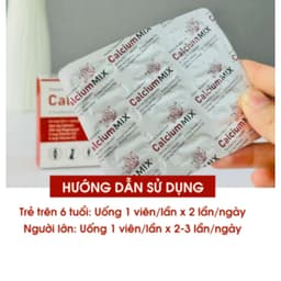 Calcium Mix hộp 60 Viên- Canxi Tảo Biển Đỏ Cho Bà Bầu Dễ Hấp Thu,hỗ trợ xương chắc khỏe răng chắc khỏe> BUN BUN SHOP 20 6