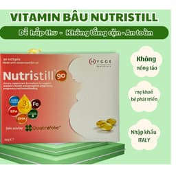 Nutristill 90 (hộp 30 viên) Vitamin Bầu,Bổ Sung Acid Folic,DHA,EPA,Vitamin Cho Mẹ Mang Thai,Cho Con Bú> BUN BUN SHOP 20 2