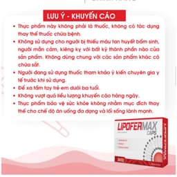 Lipofermax Caps Hộp 30viên. Bổ sung Sắt, Acid Folic và Vitamin C, B5, B6, B12 cho Bà bầu và Mẹ sau sinh> BUN BUN SHOP 20 5