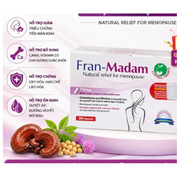 FRAN-MADAM- HỘP 30 VIÊN Bổ sung nội tiết tố nữ,tăng cường sinh lý,cải thiện vóc dáng,làn da chị em > BUN BUN SHOP 20