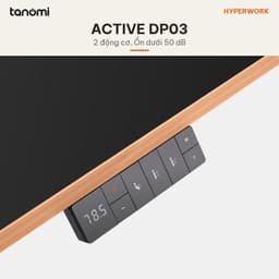 Bàn nâng hạ HyperWork Active DP03 2 động cơ Tải 90 kg Nâng 72-120 cm Ghi nhớ 3 vị trí bàn đứng làm việc 2