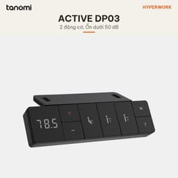 Bàn nâng hạ HyperWork Active DP03 2 động cơ Tải 90 kg Nâng 72-120 cm Ghi nhớ 3 vị trí bàn đứng làm việc 6