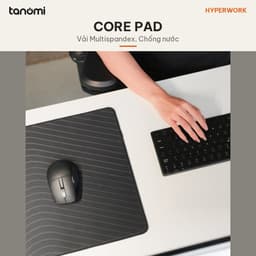 Lót chuột HyperWork Core Pad Cỡ Nhỏ Dày 4 mm Chống nước Đế cao su chống trượt 2