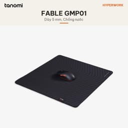 Pad chuột gaming HyperWork Fable Size L 45 cm và XL 90 cm Dày 5 mm Vải Cordura Chống nước Bề mặt Speed 7