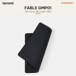 Pad chuột gaming HyperWork Fable Size L 45 cm và XL 90 cm Dày 5 mm Vải Cordura Chống nước Bề mặt Speed 5