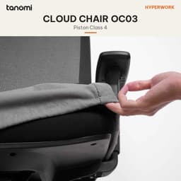 Ghế công thái học HyperWork Cloud Chair OC03 Ngả 125 độ Kê tay 3D Piston Class 4 Đệm PU Foam ghế văn phòng 5