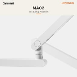 Giá đỡ microphone HyperWork MA02 Tải 2,3 kg Cột nâng tháo rời Khoang giấu dây Adapter 3/8 5/8 inch Kẹp bàn 8