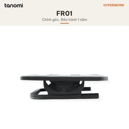 Kê chân công thái học HyperWork FR01 Thép Tải 20 kg Xoay +/- 20 độ Feet chống trượt Giảm mỏi chân 4