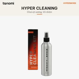 Chai vệ sinh màn hình HyperWork Hyper Cleaning C02 250 ml Xịt phun sương Kèm khăn microfiber Không làm bay lớp phủ 2