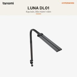 Đèn bàn HyperWork Luna DL01 1000 lumen CRI 95 Kẹp bàn Chiếu rộng 180 cm Núm xoay không dây đèn chống cận 8