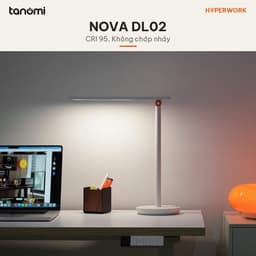 Đèn bàn HyperWork Nova DL02 1000 lumen CRI 95 3 chế độ màu Không ánh sáng xanh Gấp gọn Trắng đèn chống cận 3