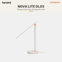 Đèn bàn HyperWork Nova Lite DL03 800 lumen 4000K Gấp gọn Không ánh sáng xanh Cảm ứng 1 nút Trắng 3