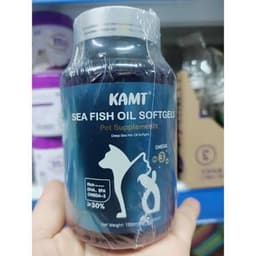 Dầu Cá KAMT Cho Cún Và Mèo 80 Viên, Bổ Sung Omega 3 Dạng Viên Nang Mềm | Yellow Pet 4